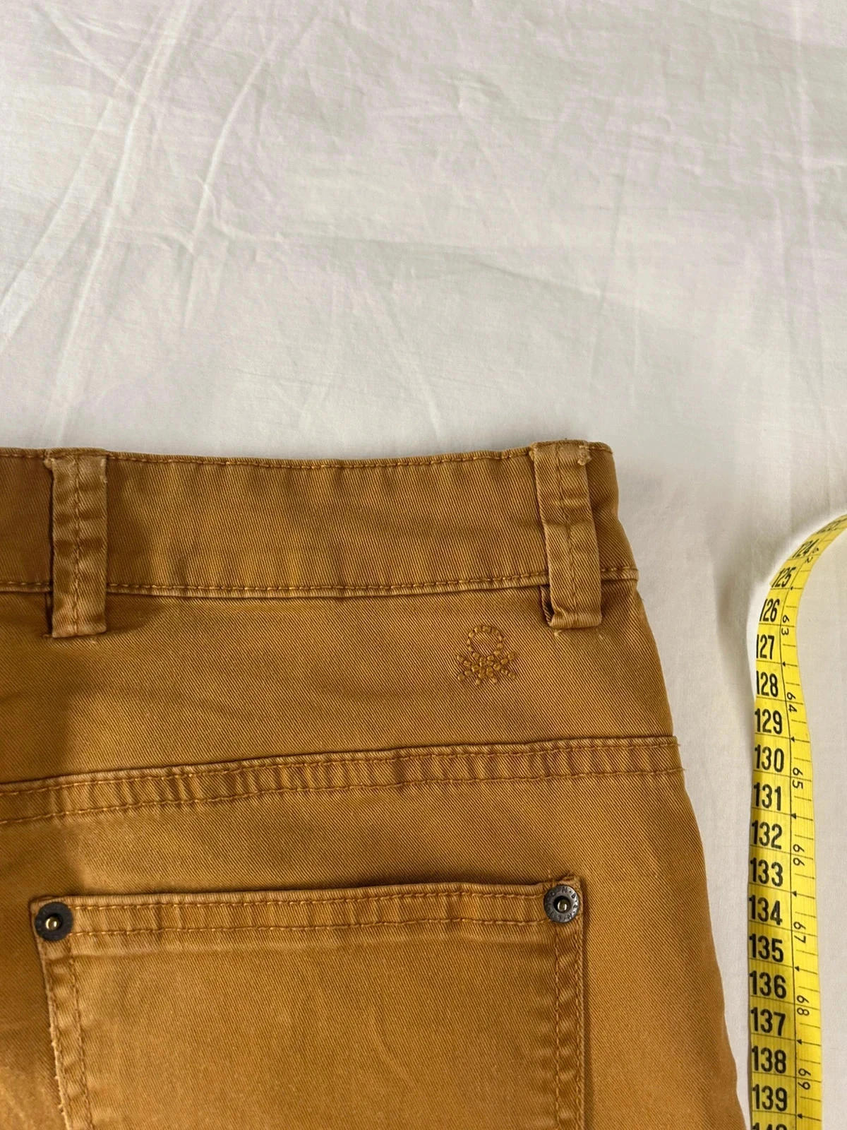 Bruine vintage denim in Benetton-stijl – photo 10